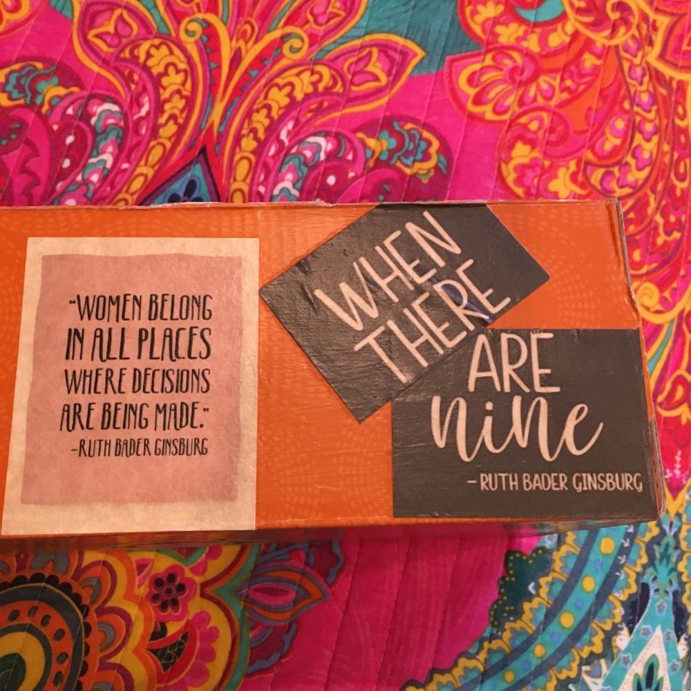 RBG ~ Ruth Bader Ginsburg Memory Box - Picture 3 of 16